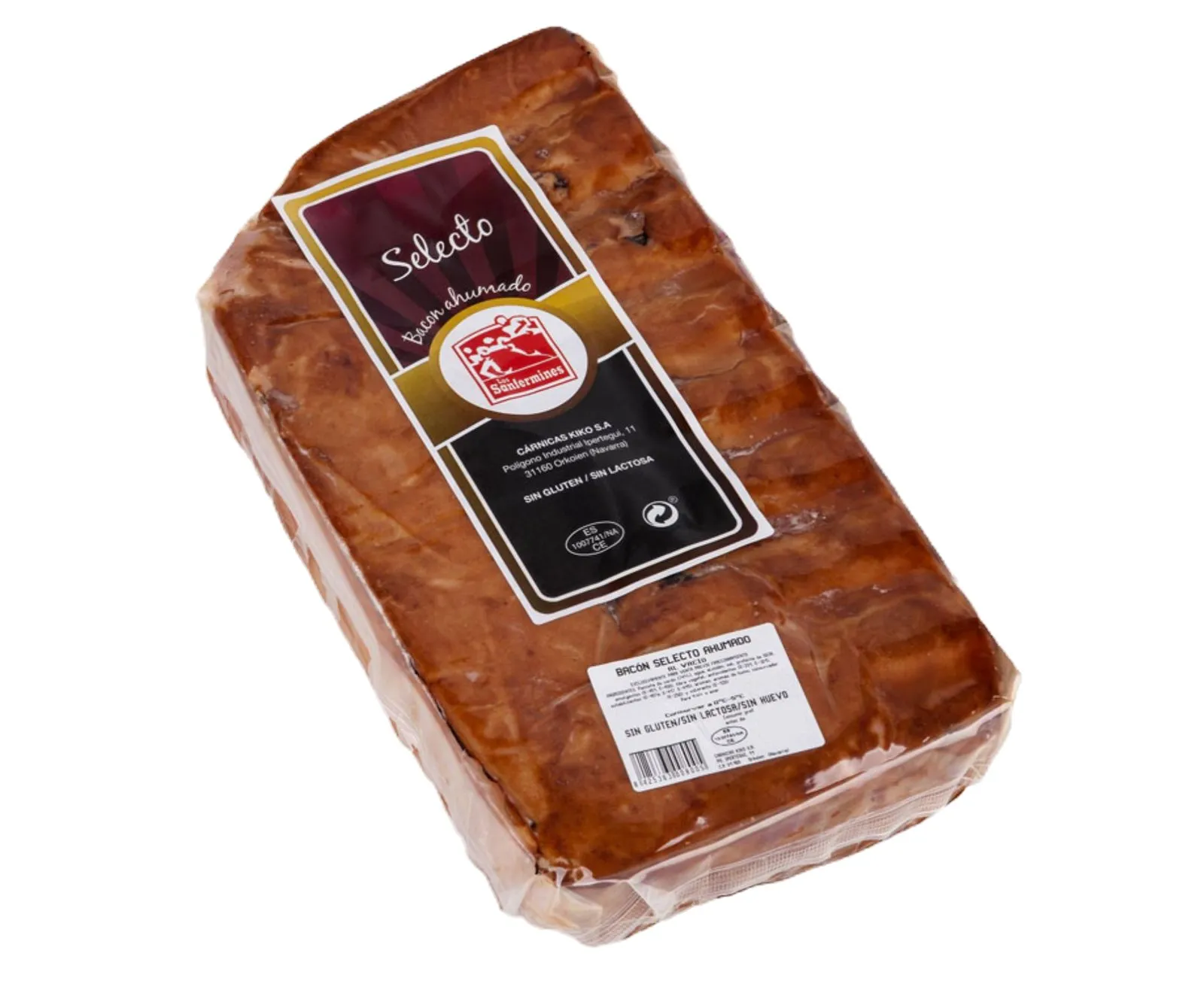 Bacon Ahumado Selecto Sanfermines 4Kg x 3Ud — Embutidos / Cárnicos