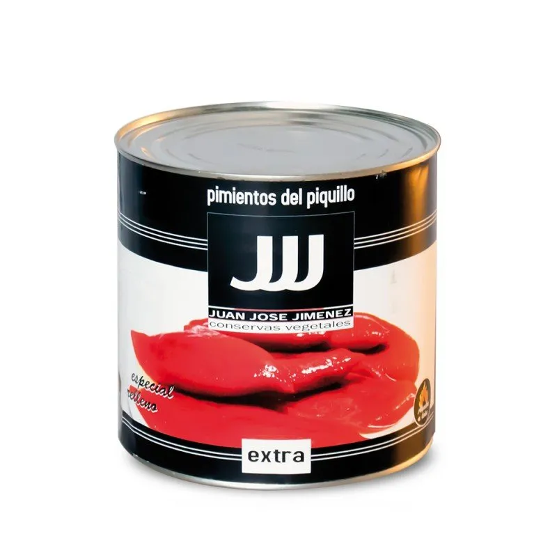 Piquillo Extra 60/80 Especial Relleno 3Kg x 6Ud — Conservas / Salsas / Aceites