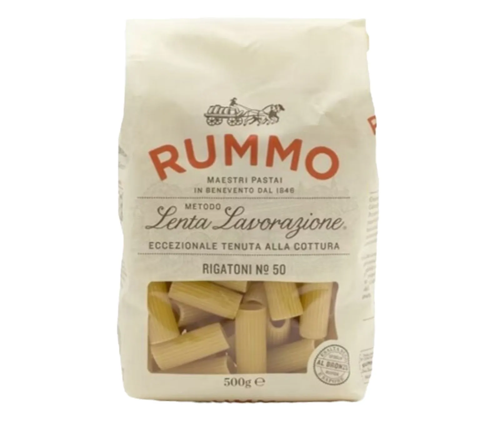 Rigatoni nº 50 Rummo 500g x 16Ud — Panes / Pastas / Harinas