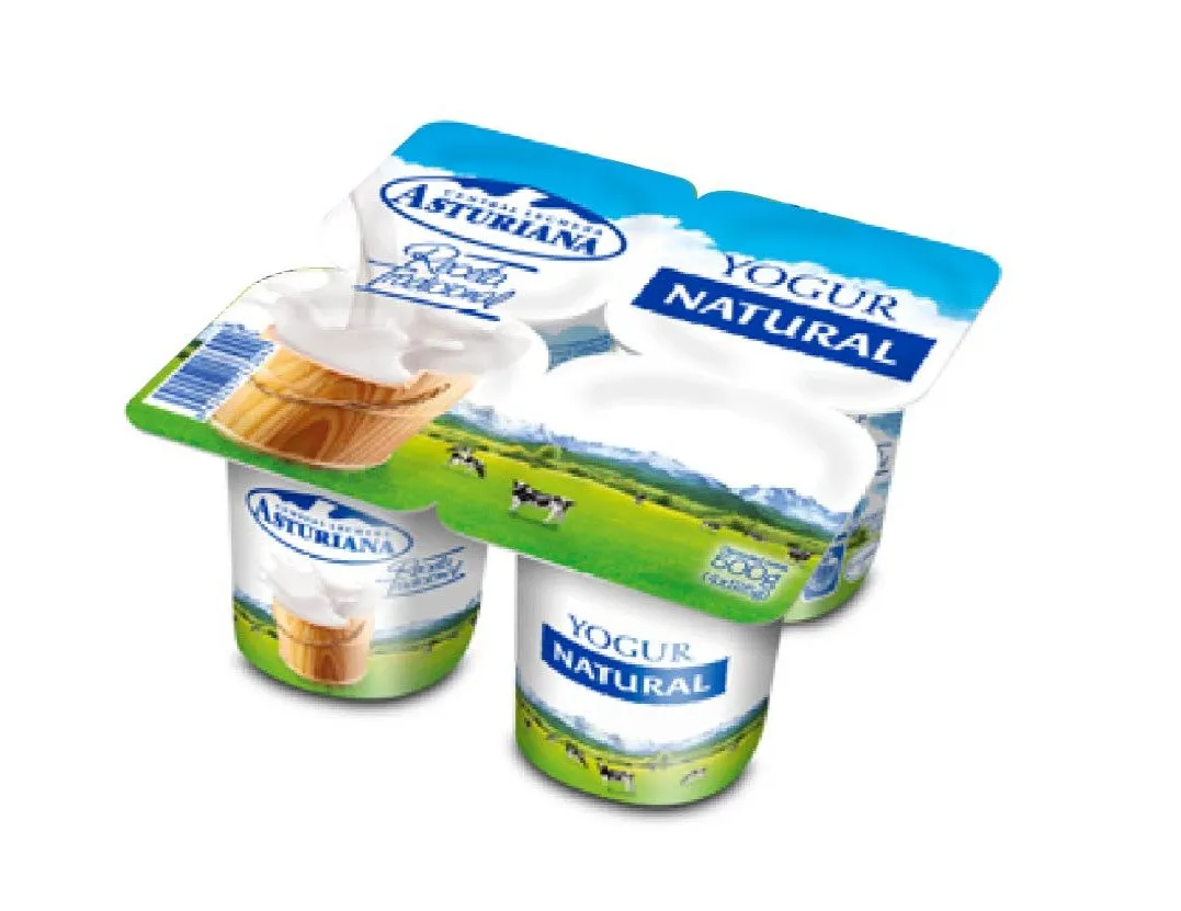 Yogur Natural Asturiana pack 4 x 6Ud — Lácteos