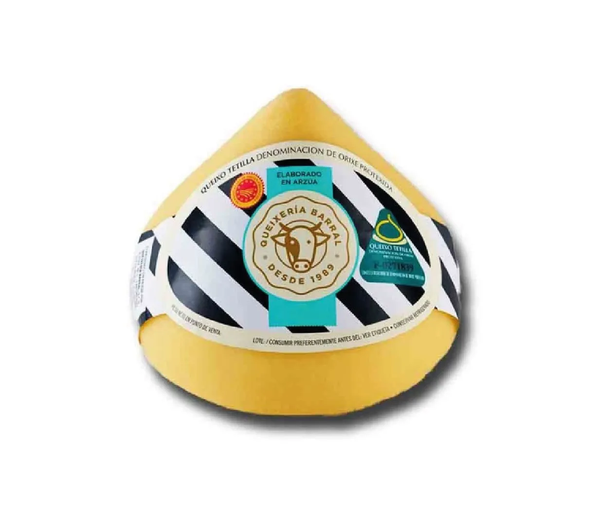 Queso Tetilla Barral DOP 500g x 4Ud — Quesos Frescos / Tiernos