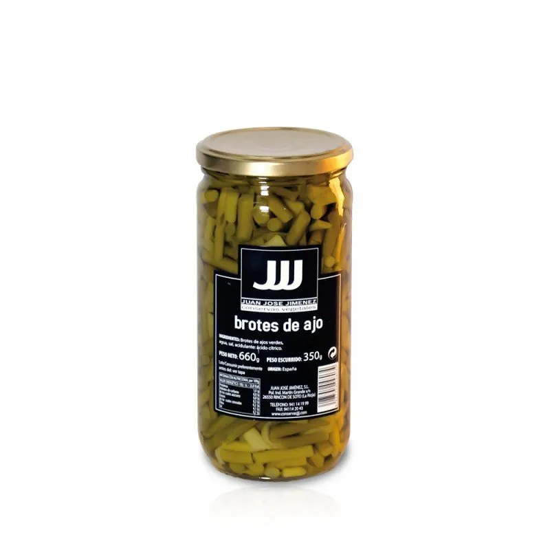 Brotes Ajos Frasco V-720 x 12Ud — Conservas / Salsas / Aceites