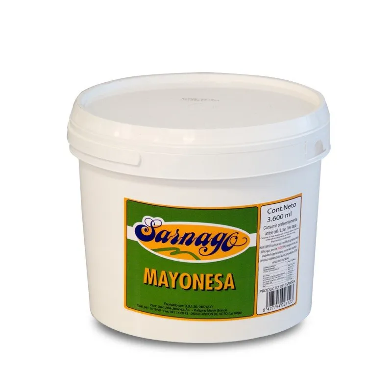 Mayonesa 3,6l x 4Ud — Conservas / Salsas / Aceites