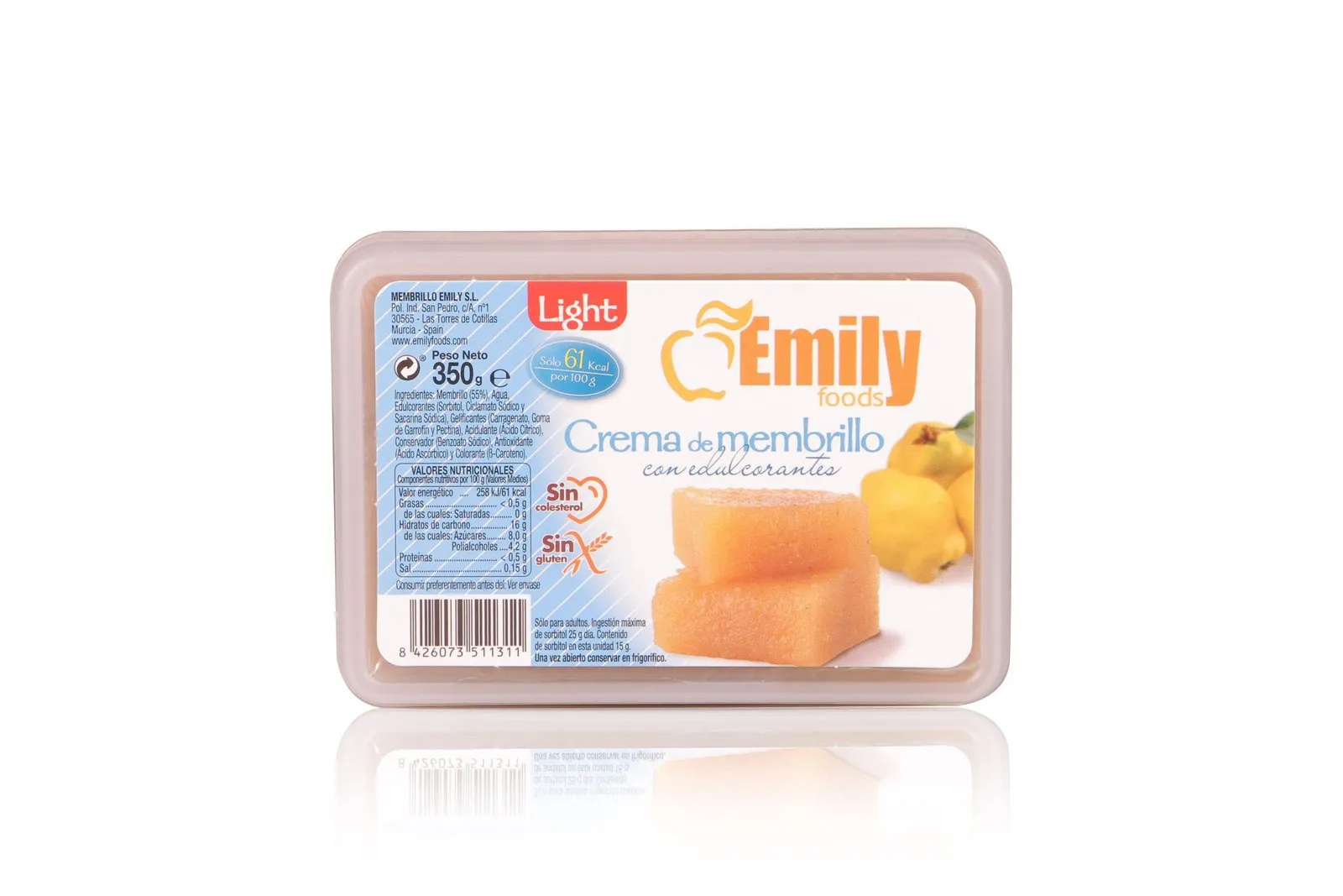 Membrillo Diet&amp;Light 350g x 12Ud — Membrillos / Dulces
