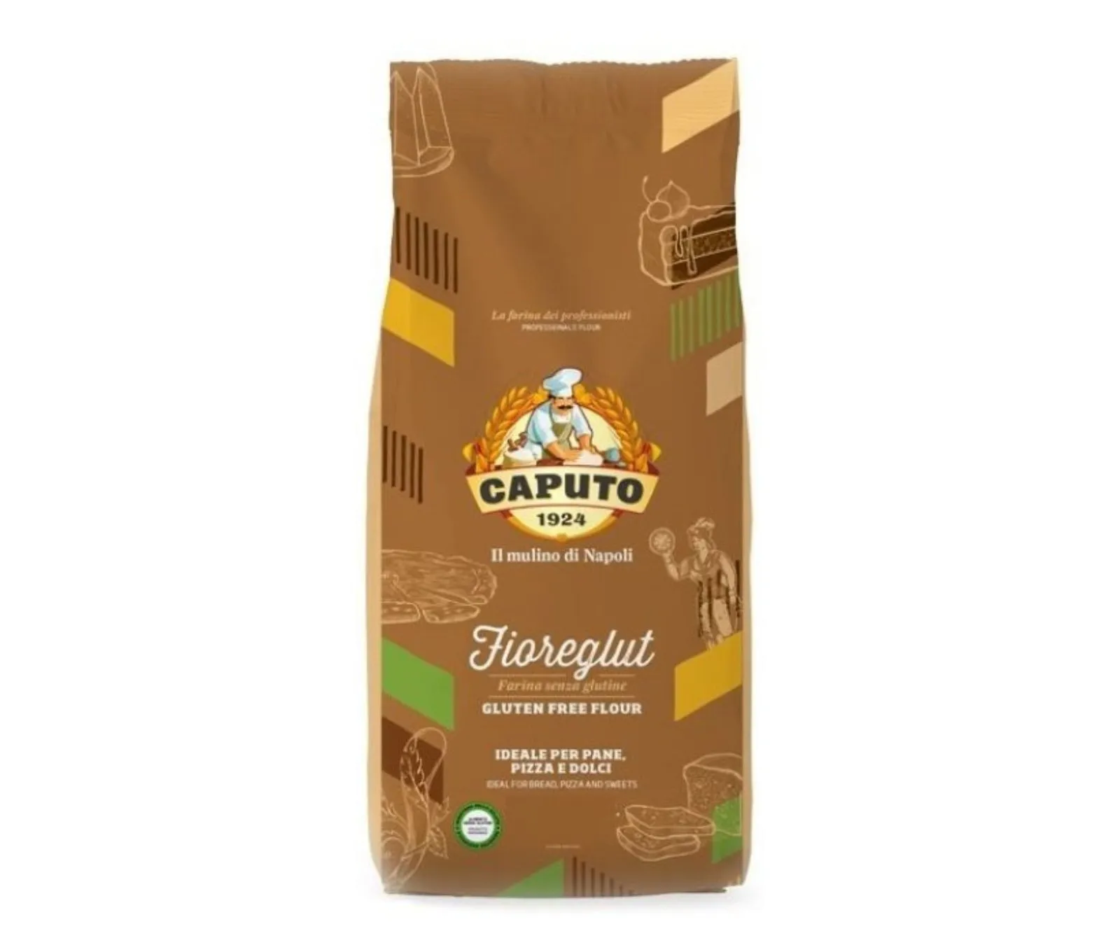 Harina Sin Gluten Caputo 5Kg x 12Ud
