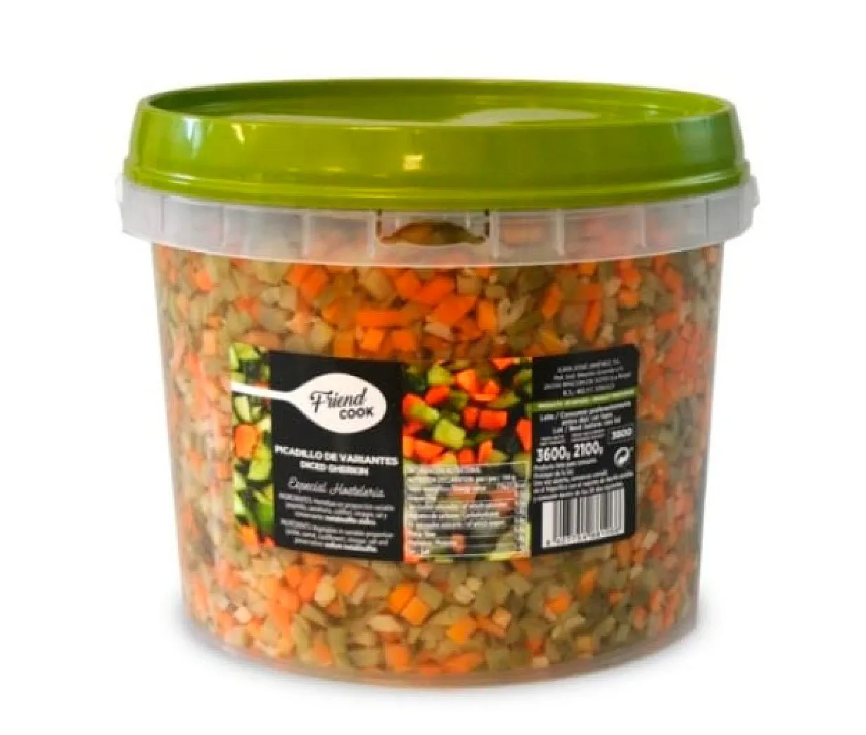 Picadillo Variantes Friendcook Cubo 3500ml — Conservas / Salsas / Aceites