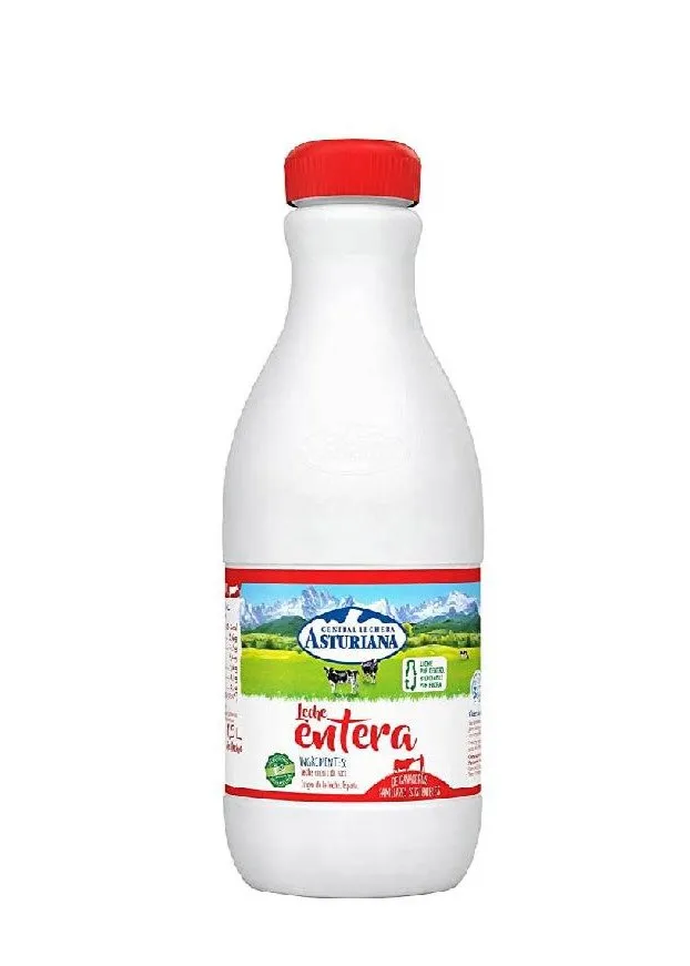 Leche Asturiana Entera 1,5L x 6Ud — Lácteos