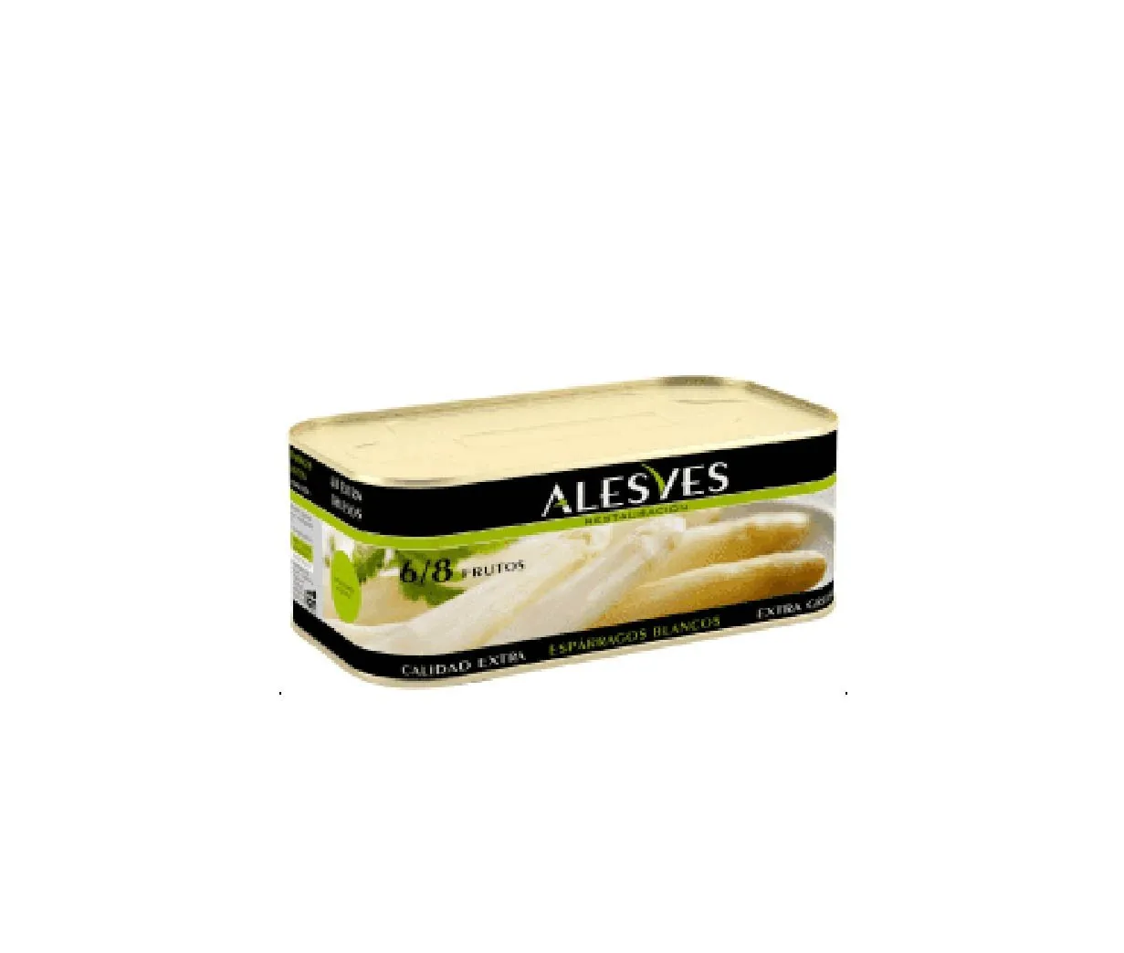 Espárrago Alesves 6/8 660g x 12ud — Conservas / Salsas / Aceites