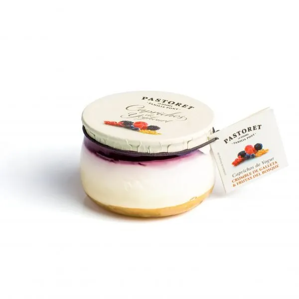 Capricho Crumble Galleta y Frutas del Bosque Pastoret 150g x 6Ud — Lácteos