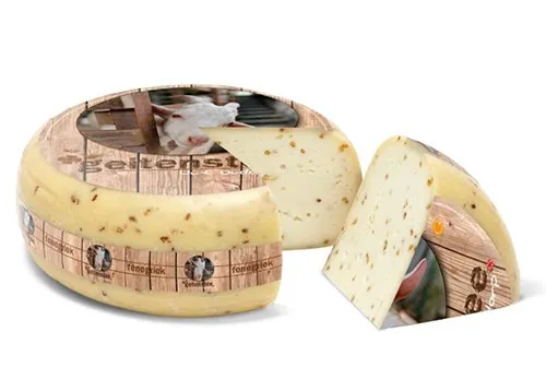 Queso Gouda Cabra Fenugreco 5Kg — Quesos Frescos / Tiernos