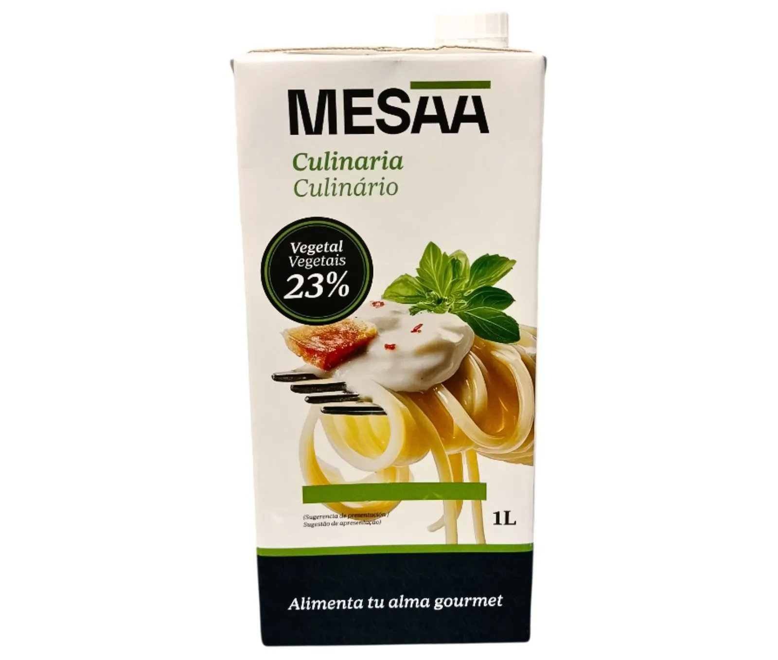 Nata Vegetal Culinaria Mesaa 23% 1l x 6Ud — Lácteos