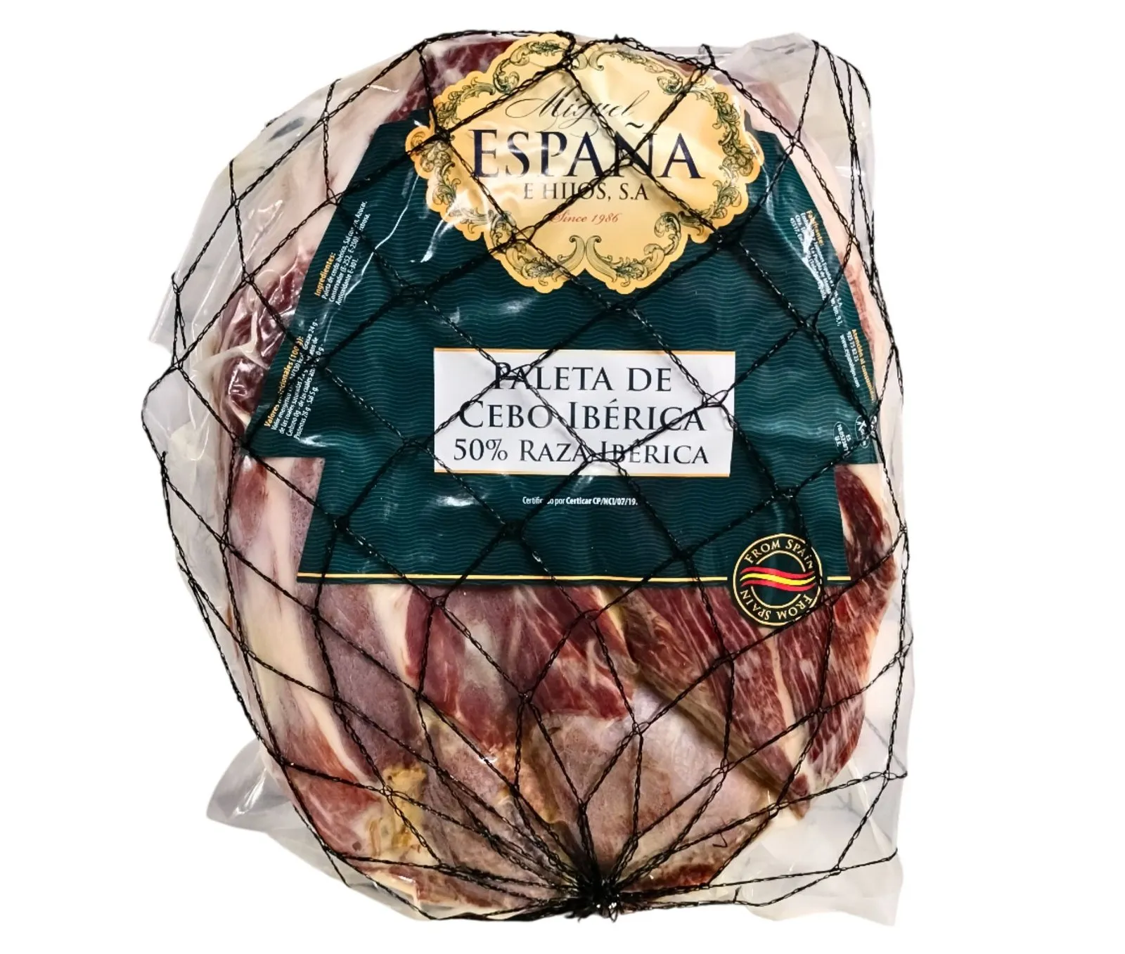 Centro Paleta Ibérica España e Hijos 3Kg x 2Ud — Embutidos / Cárnicos