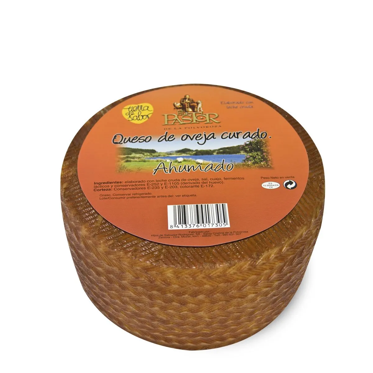 Queso Oveja Ahumado Curado 3kg x 2Ud — Quesos Curados