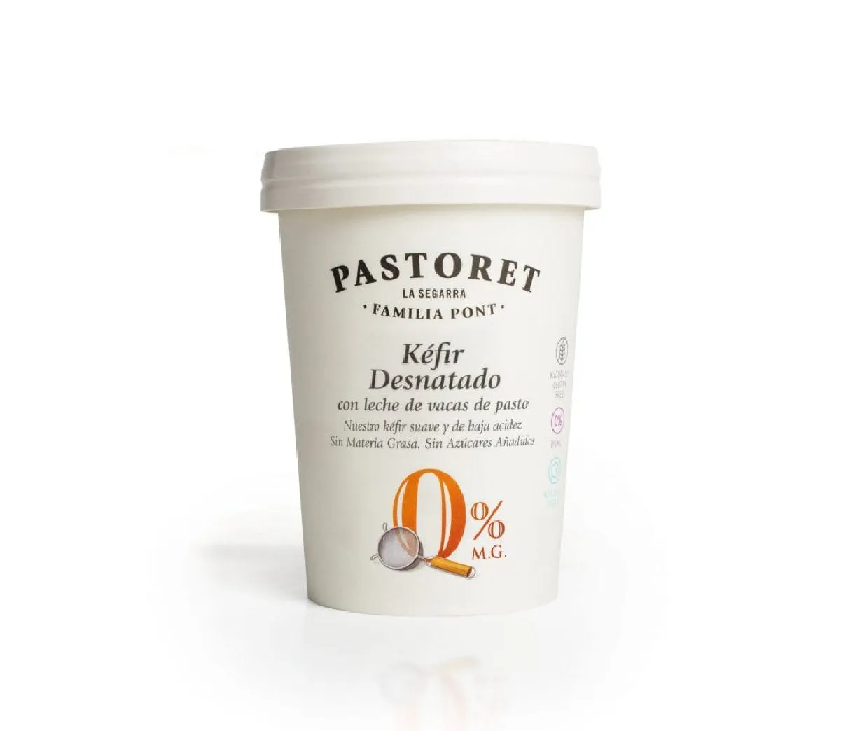 Kefir Desnatado 0% Pastoret 500g x 4Ud — Lácteos