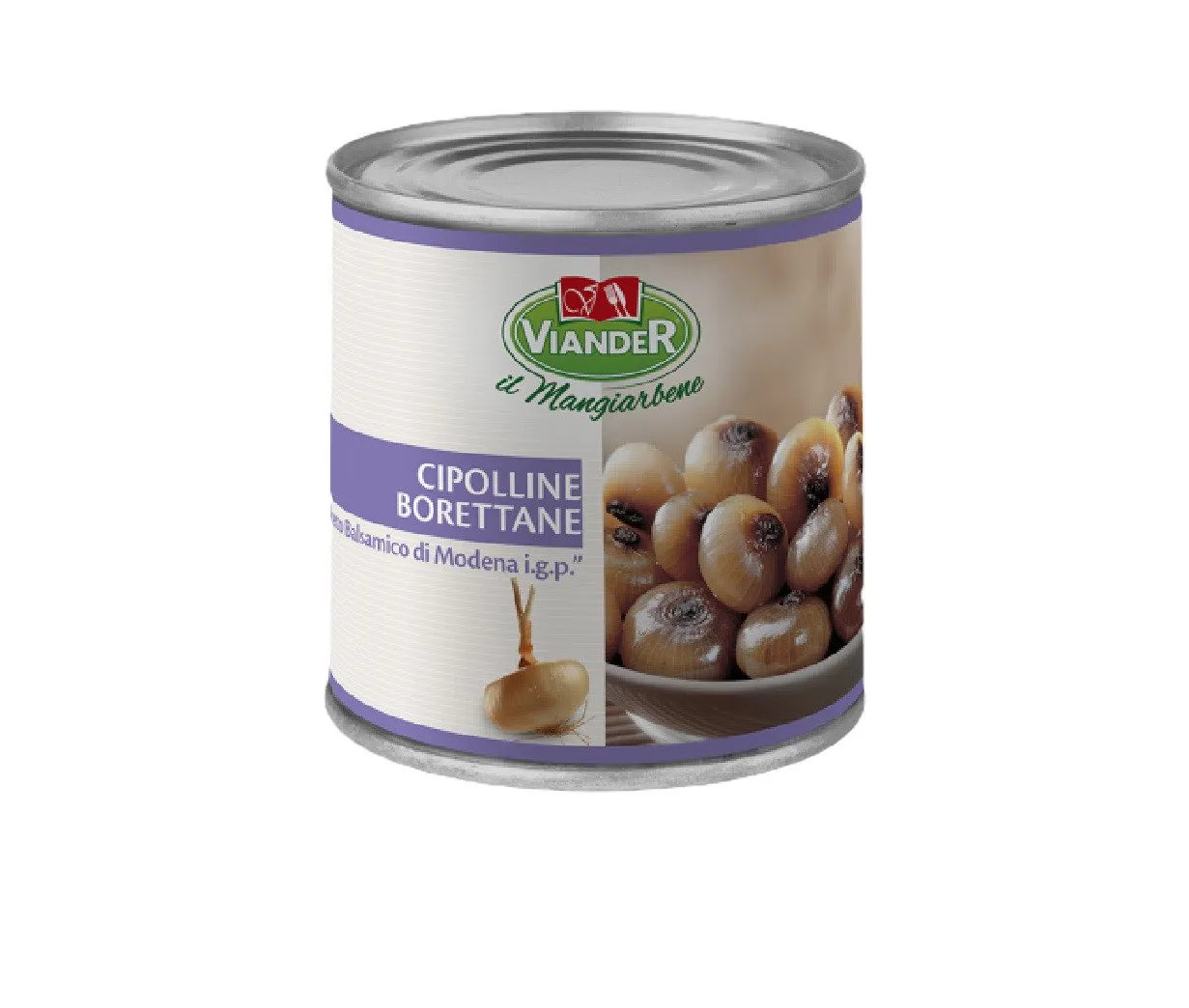 Cipolline Borettane Aceto Balsámico Viander 3Kg x 6Ud — Conservas / Salsas / Aceites