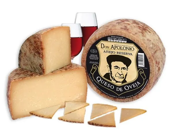 Queso Don Apolonio Oveja Añejo Reserva 3Kg x 2Ud — Quesos Viejos / Añejos