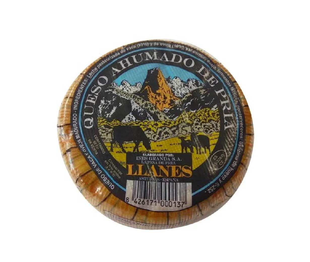 Queso Ahumado De Pría — Quesos Semicurados