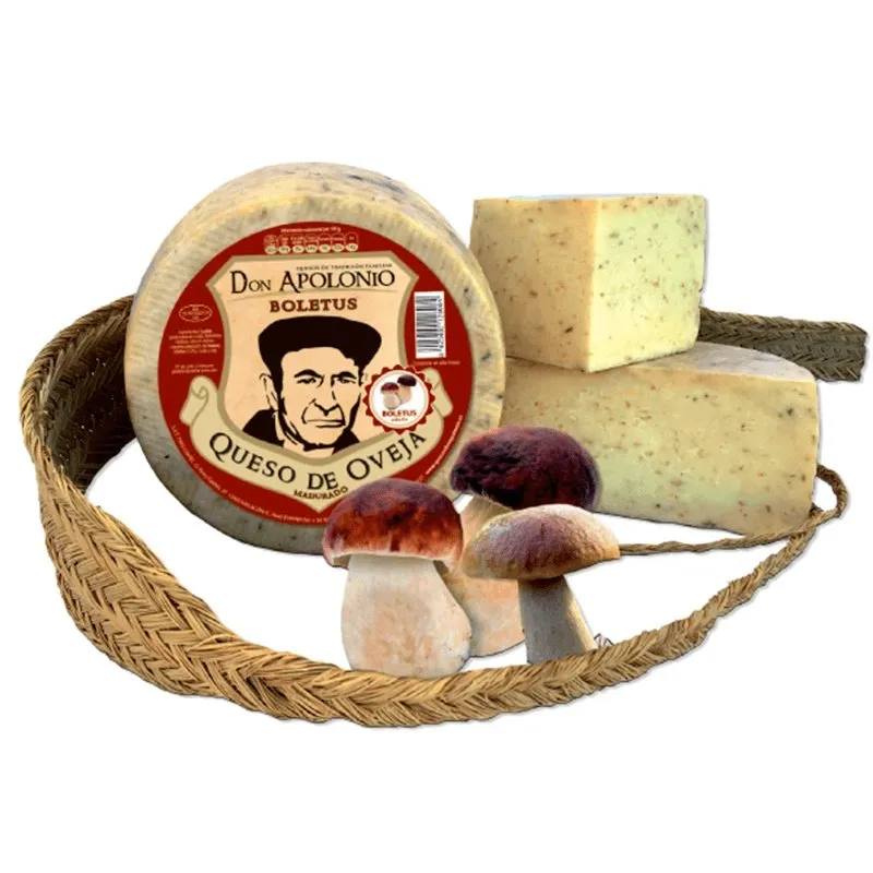 Queso Oveja Boletus Don Apolonio 3Kg x 2Ud — Quesos Curados