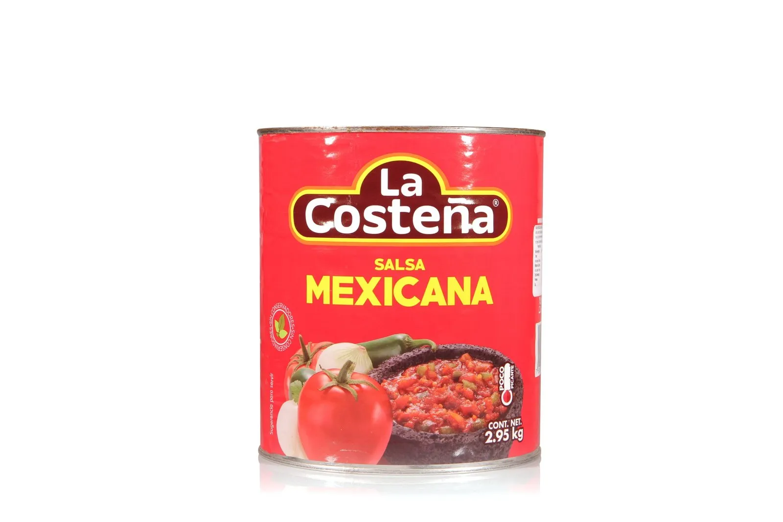 Salsa Mexicana Casera Lata 2,95Kg La Costeña  x 6Ud — Conservas / Salsas / Aceites