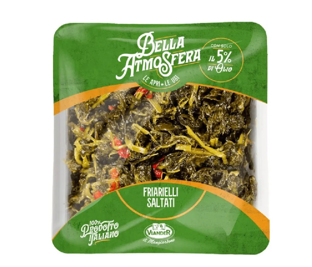 Friarielli Saltati Bella Atmosfera 950g x 8Ud — Conservas / Salsas / Aceites