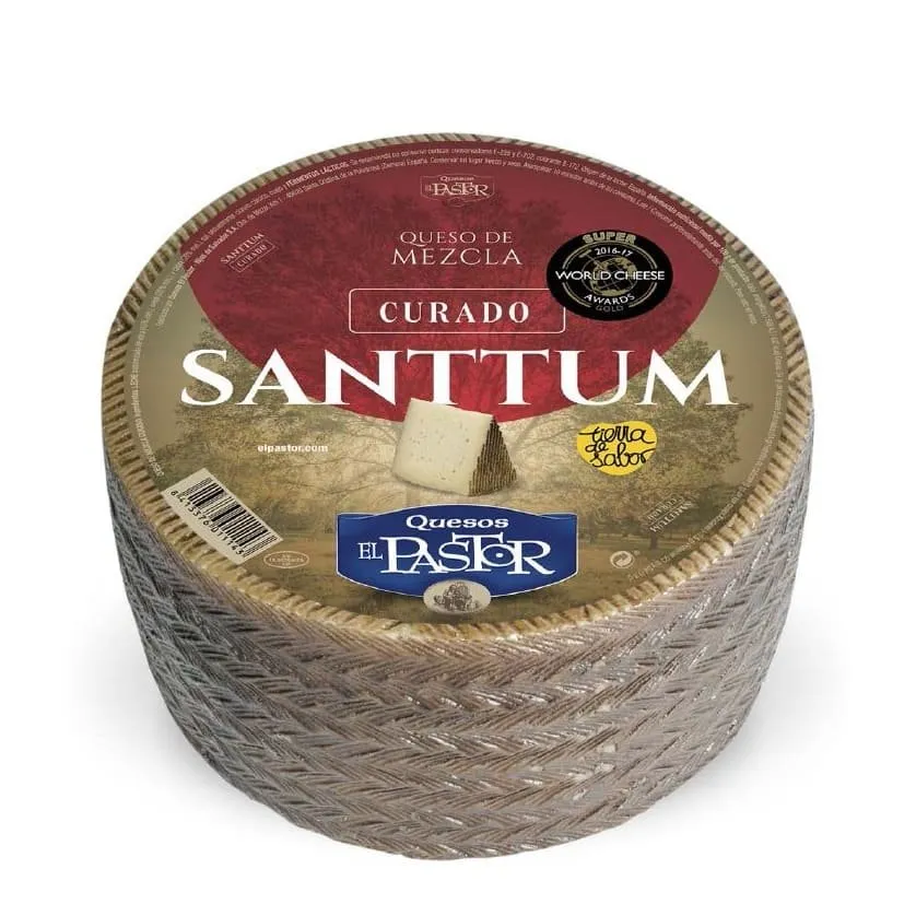 Queso Mezcla Curado Santtum El Pastor 3Kg x 2Ud — Quesos Curados
