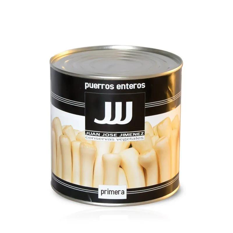 Puerros Lata 3Kg x 6Ud — Conservas / Salsas / Aceites