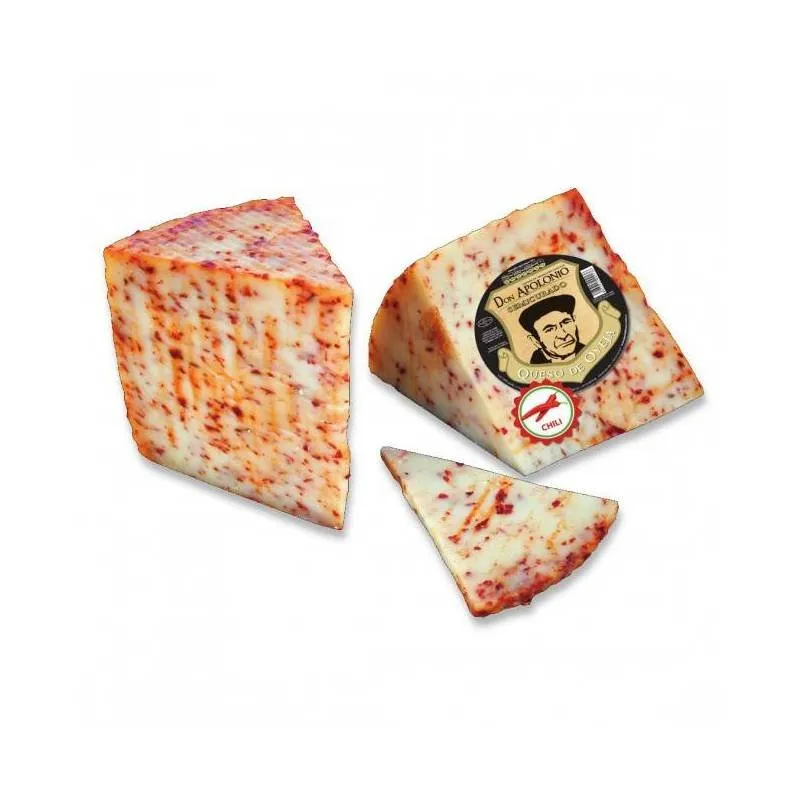 Queso Cuñas Oveja Chili Don Apolonio 375g x 8Ud — Quesos Semicurados