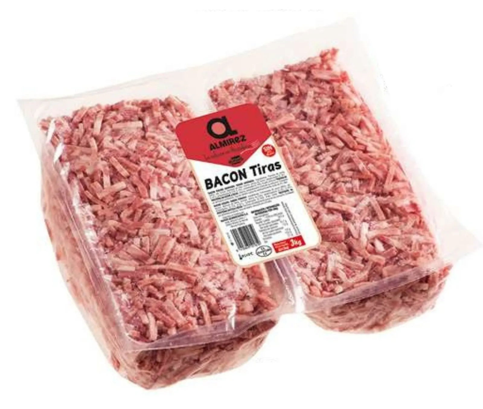 Bacon Tiras 3x5x26 Almirez 3Kg x2Ud