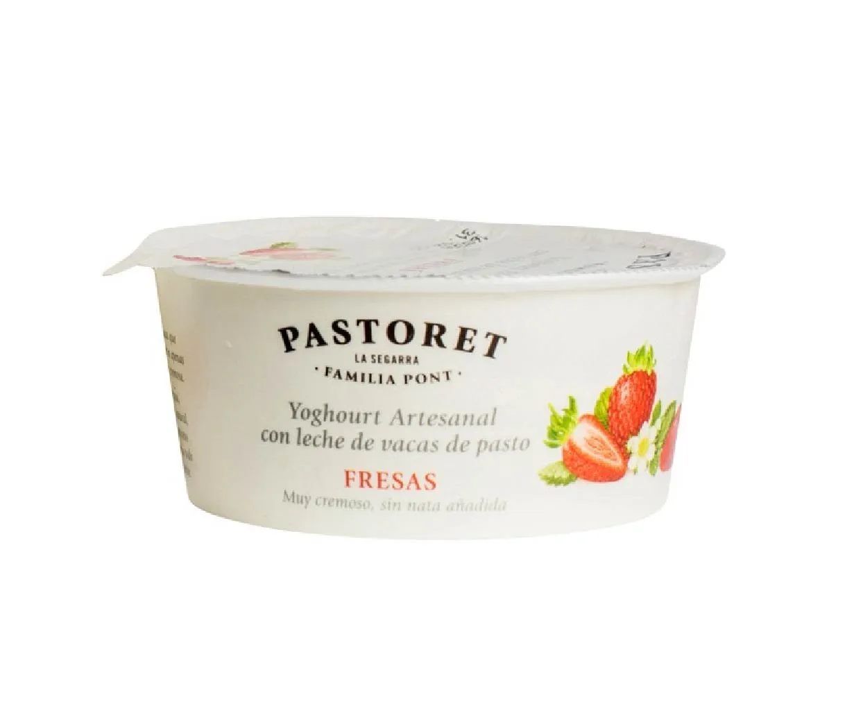 Yogurt Artesano Fresas Pastoret 125g x 8Ud — Lácteos