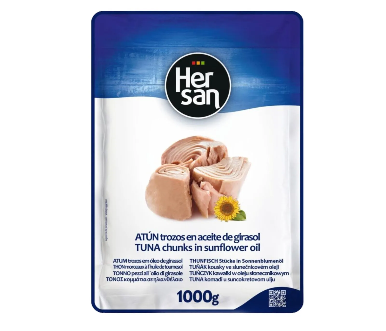 Atún Bolsa Hersan Selección 1Kg x 16Ud — Conservas / Salsas / Aceites