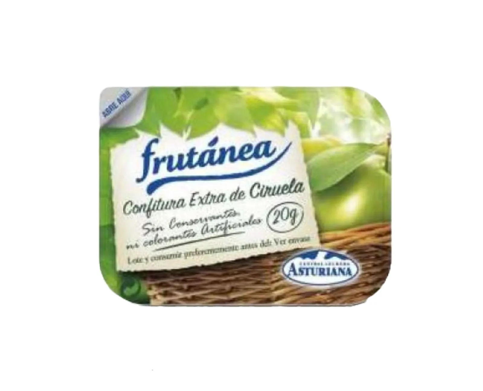 Confitura Extra Ciruela Frutánea 20g x 96Ud