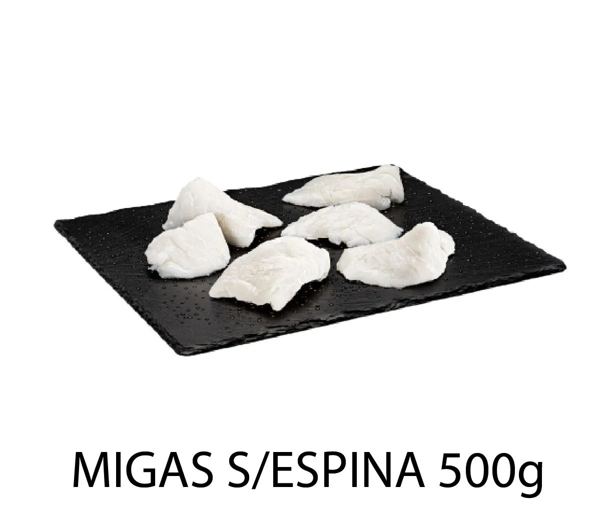 BACALAO MIGAS S/ESPINA 500GRS X6UD ALEJANDRA