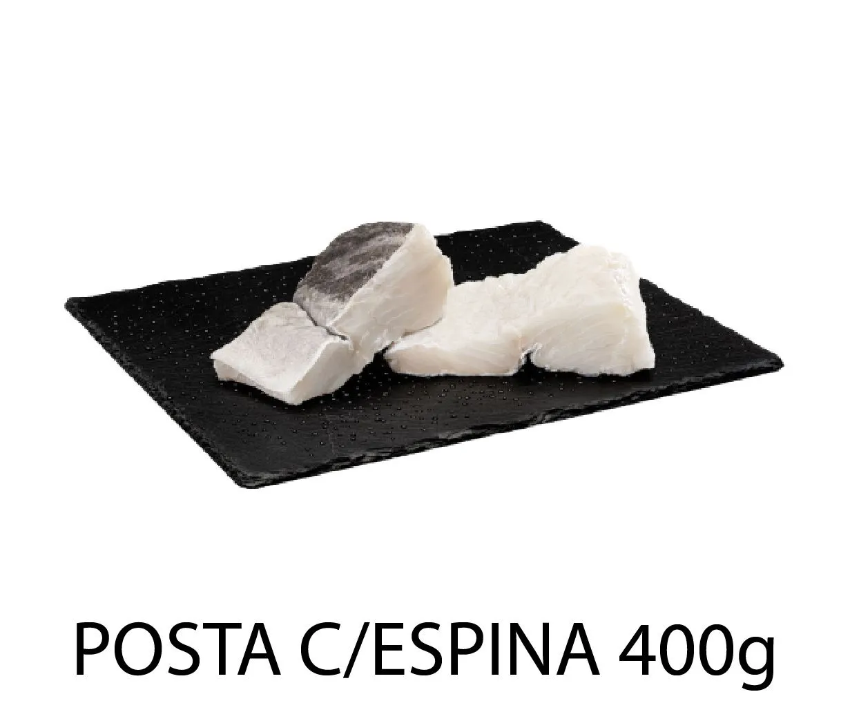 BACALAO POSTA PORTUGUESA C/ESPINA 400GRS X3UD
