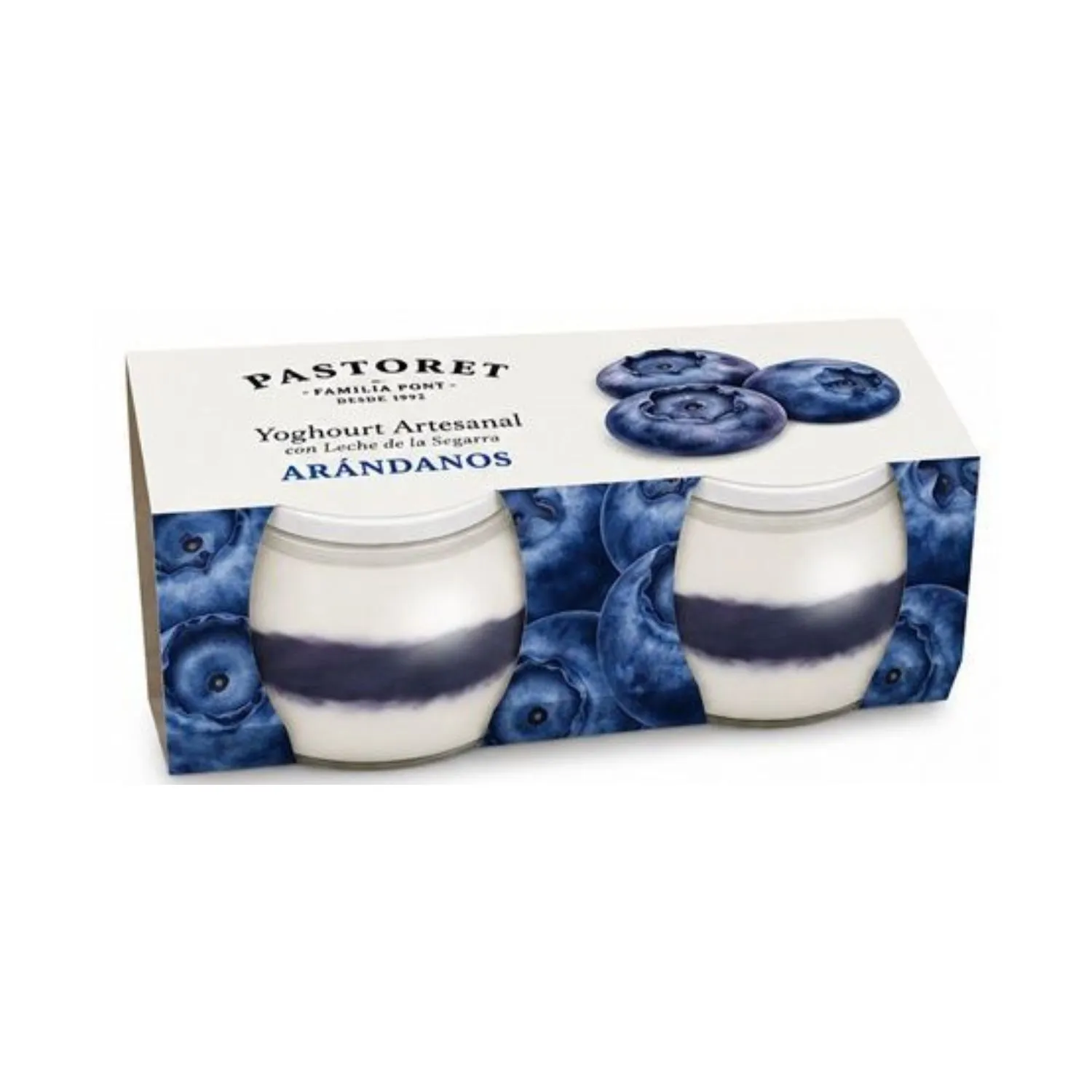 BIPACK YOG.GRIEGO ARANDANOS PASTORET 135GR X3UD