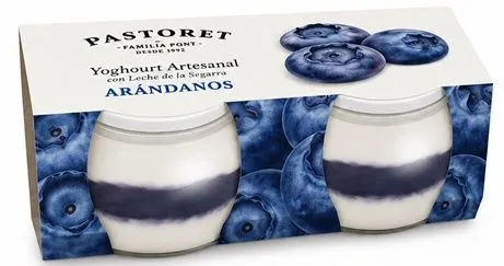 BIPACK YOG.GRIEGO ARANDANOS PASTORET 135GR X3UD