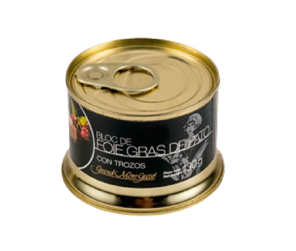 BLOC FOIE GRAS PATO C/TROZOS CUITS 130GRS X16UD