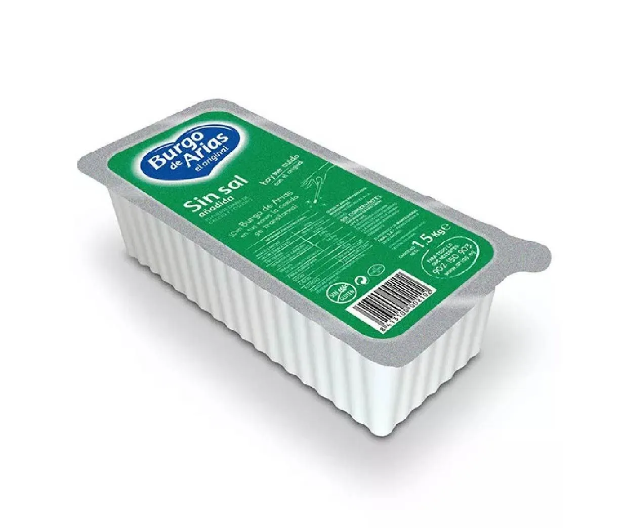 BURGO ARIAS  SIN SAL 1,5KGX2UD