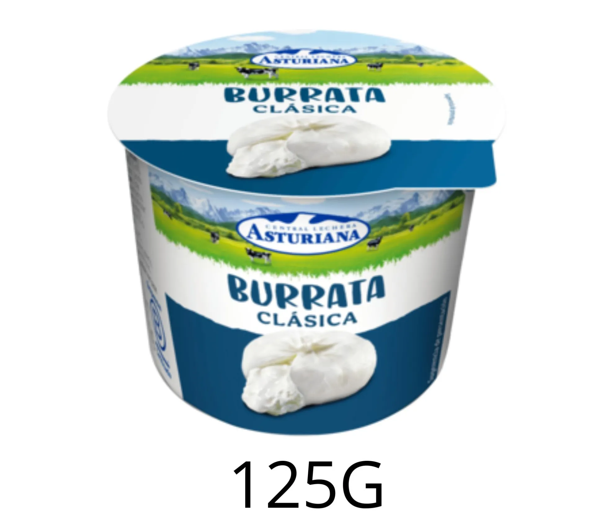 BURRATA ASTURIANA 125GRS X6UD