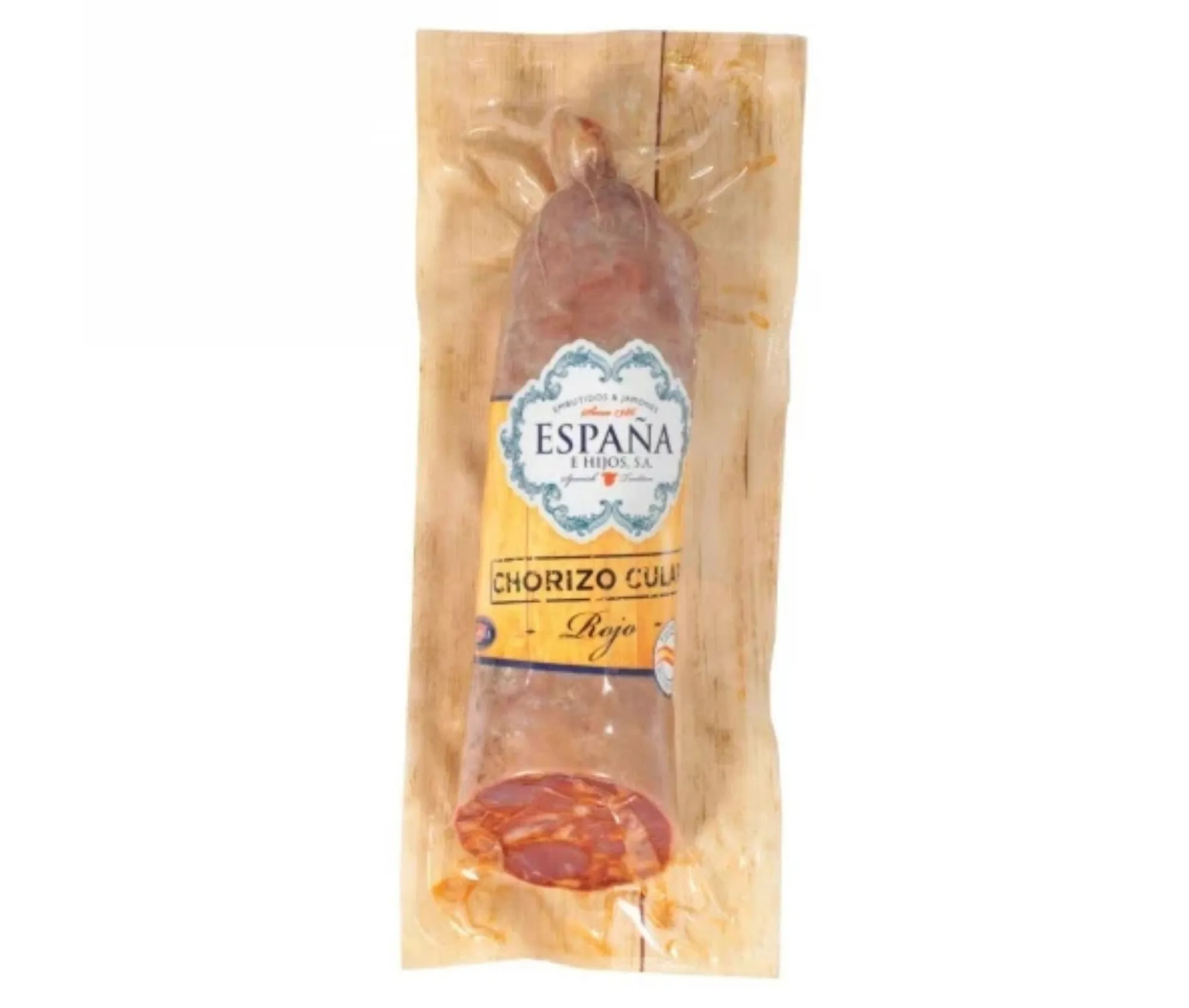 CHORIZO CULAR IBERICO EXTRA VACIO 1,3KG X6UD