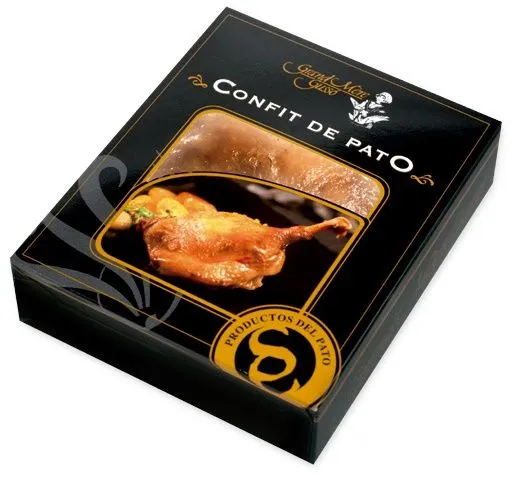CONFIT PATO PACK INDIVIDUAL CUIT'S 350GRS X8UD