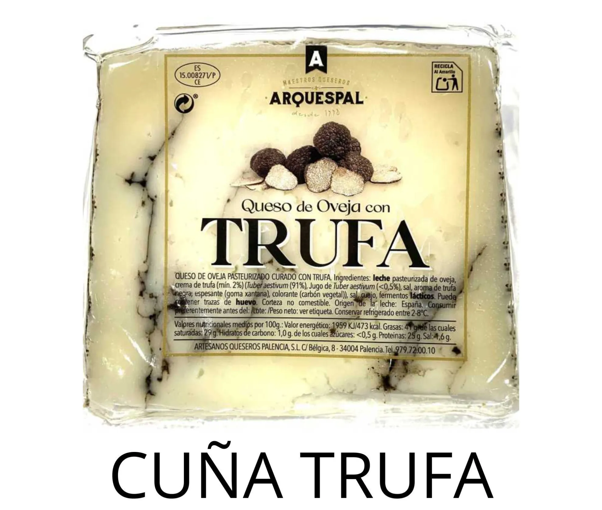 CUÑAS IBERICO TRUFA SEGUNDA 16UD X CAJA