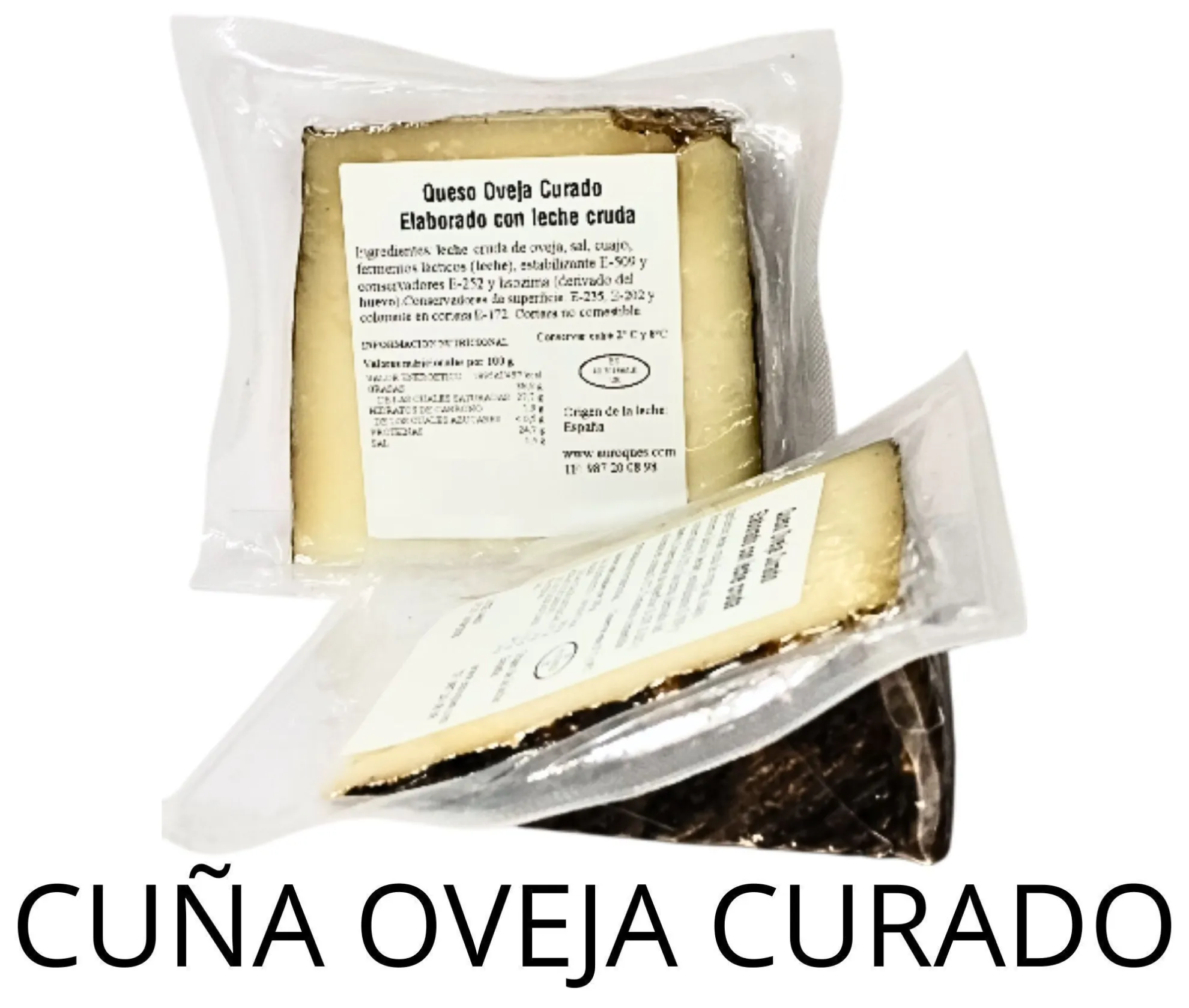 CUÑAS SEGUNDA OVEJA CURADO 6KG APROX.