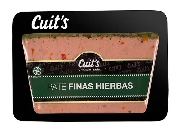 FILETEADO PATE FINAS HIERBAS CUIT'S 125GRS X12UD