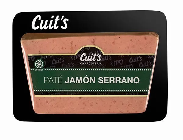 FILETEADO PATE JAMON SERRANO CUIT'S 125GRS X12UD