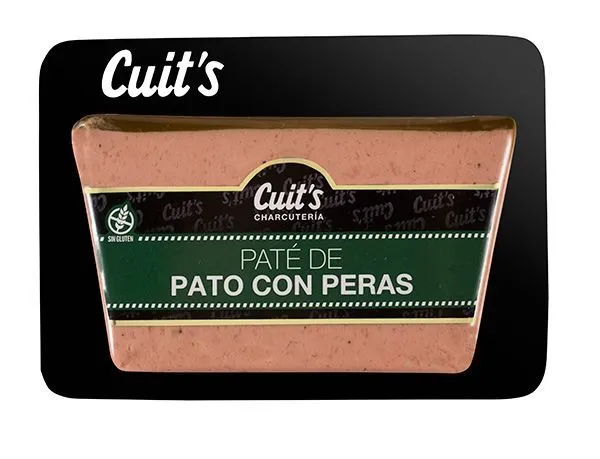 FILETEADO PATE PATO Y PERAS CUIT'S 125GRS X12UD