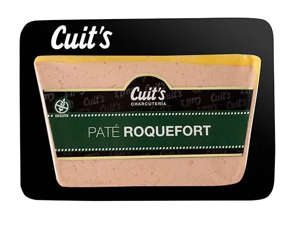 FILETEADO PATE ROQUEFORT CUIT'S 125GRS X12UD