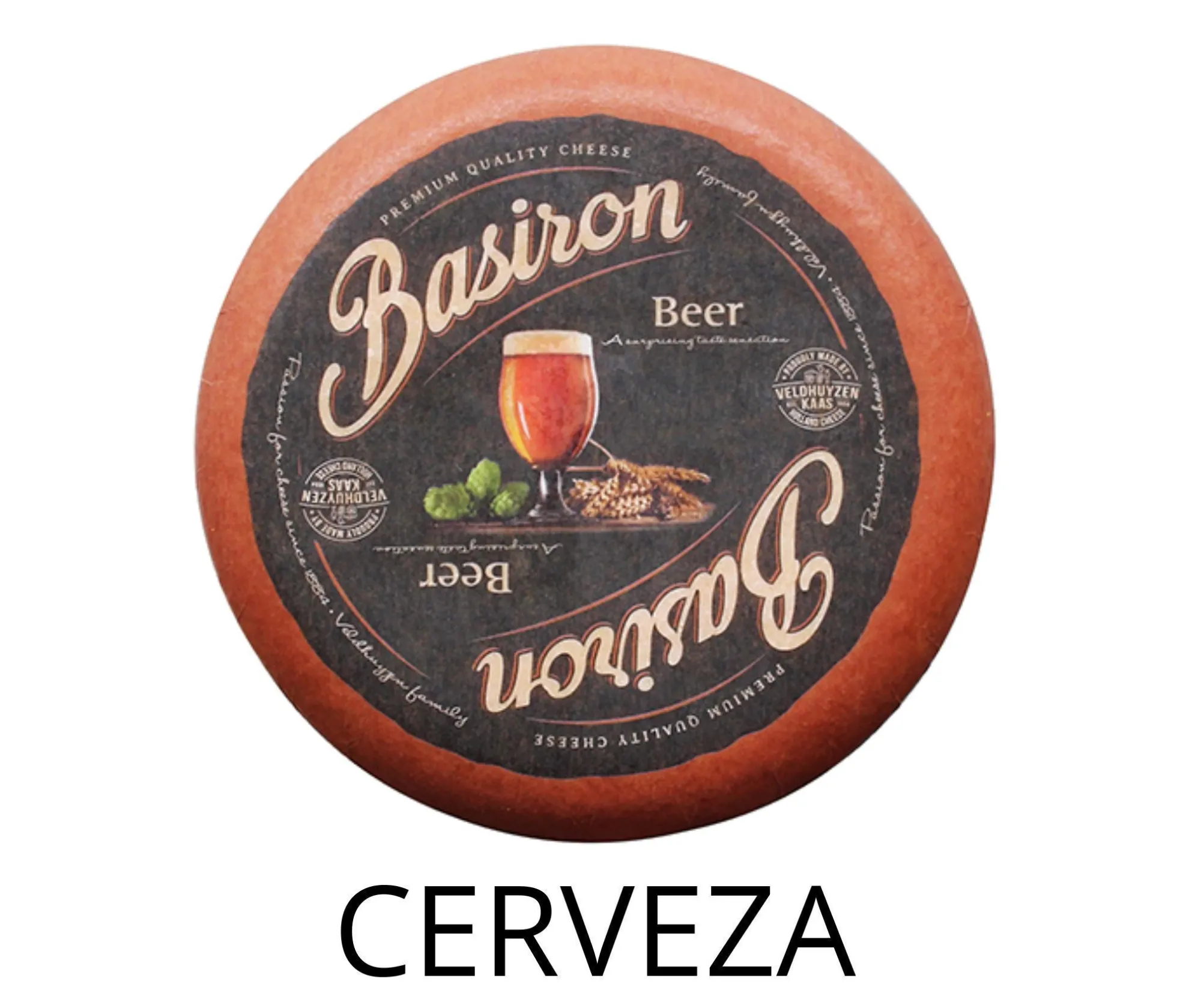 GOUDA CERVEZA BASIRON RUEDA 4,5KG