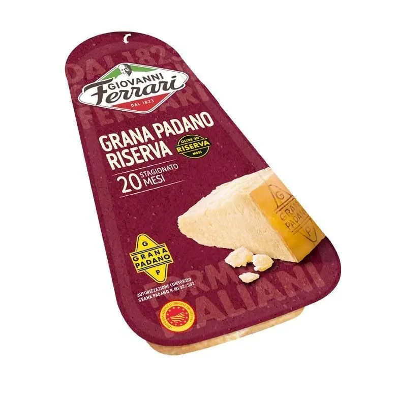GRANA PADANO RESERVA FERRARI CUÑA 150GRS X10UD