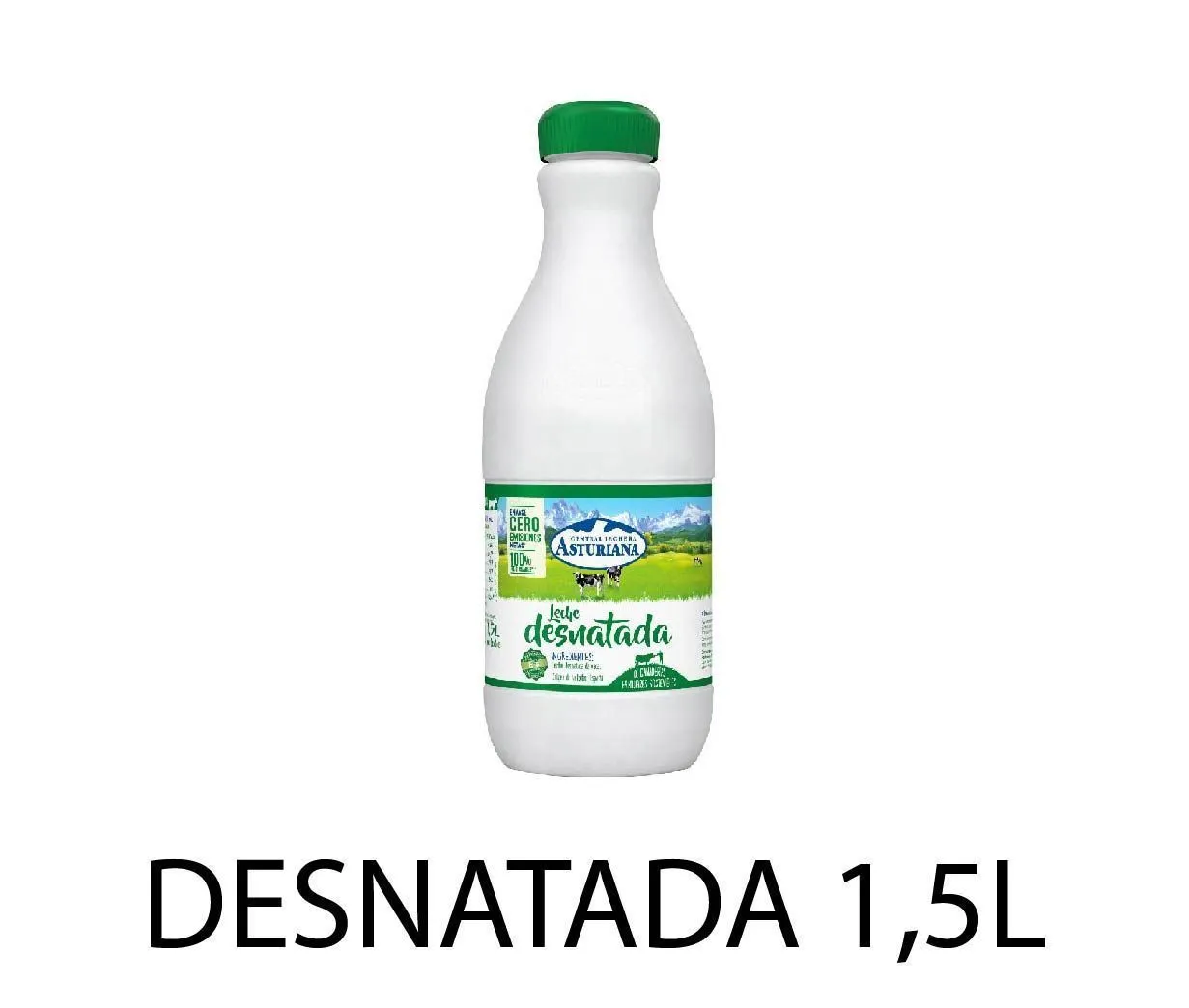LECHE ASTURIANA DESNATADA 1,5L X6UD