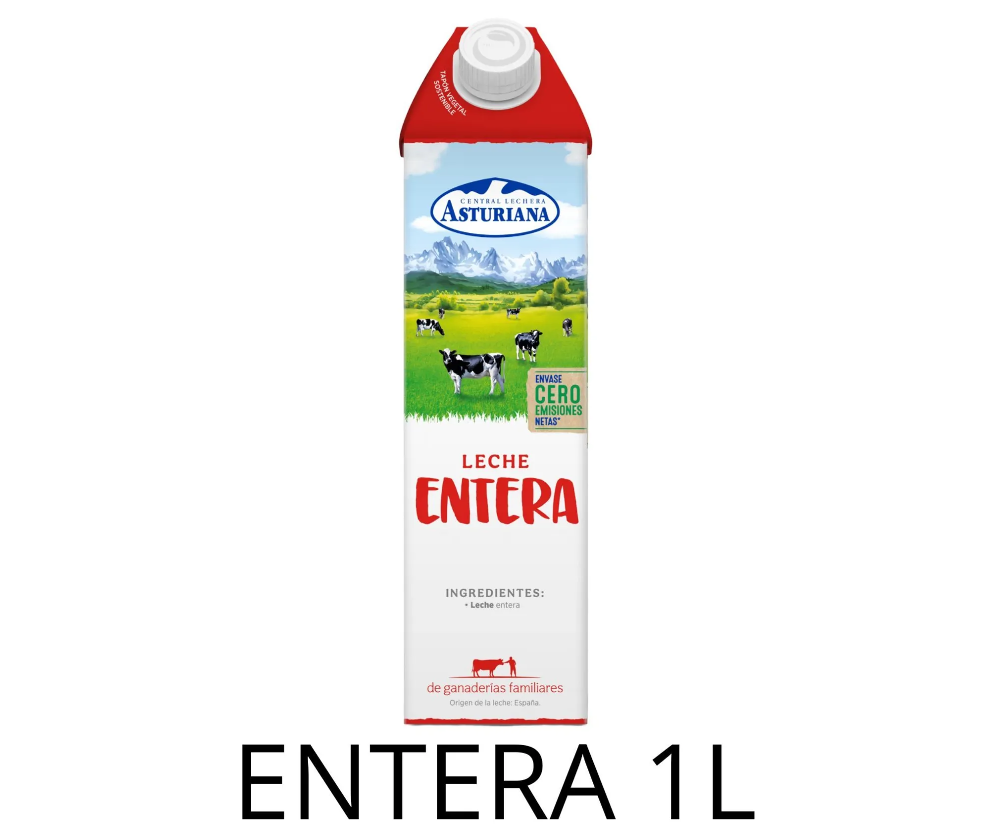 LECHE ASTURIANA ENTERA 1L X6UD